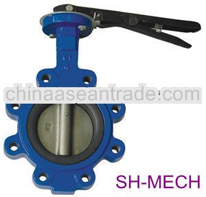 Lug/Wafer type, Stainless steel/Ductile iron/Broze Disc Butterfly Valve