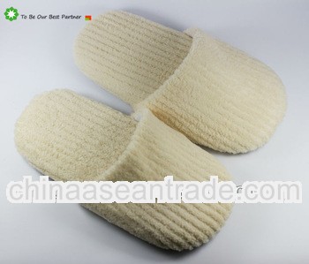 Luxury coral fleece slippers for top grade hotels