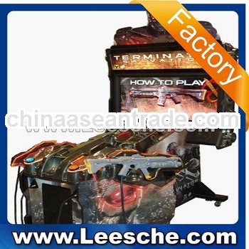 Luxury model Japanese Video shooting arcade game Terminator Salvation machine gun simulator arcade m