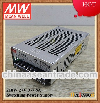MEAN WELL 210W switching power supplly 27v S-210-27
