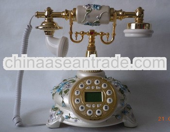 MYS Ancient Style Corded Telephone/ Retro Telephone with Resin Material Factory Sales MS-8303B