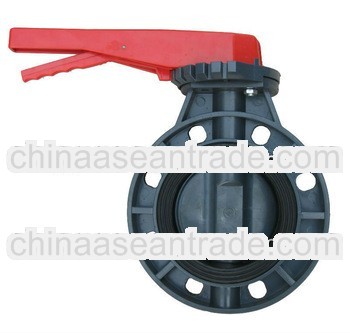 Made in China cPVC Gear Butterfly Valve
