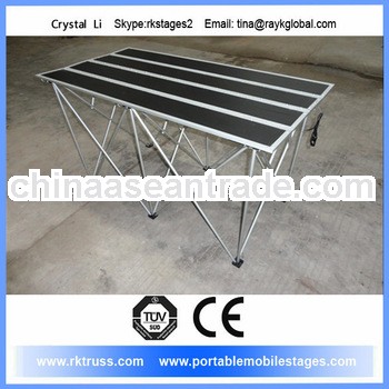 Magic performance mobile stage.folding stage.lightweight stage
