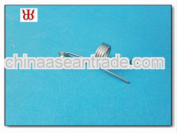 Manufacturer supply single loop zinc plated steel spring clamp