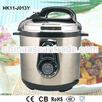 Mechanical Electric Multi Cooker Stainless Steel Pressure Cooker