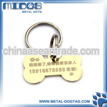 Metal membership tag with qr code