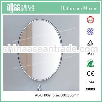 Mirrored bathroom vanity 4mm clear tempered glass mirror