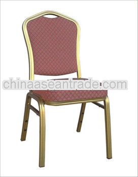 Modern hotel metal chair for banquet hall