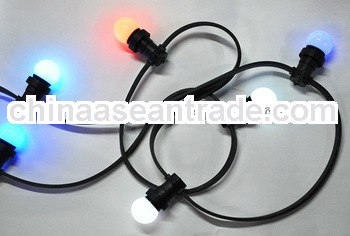 Multi-color LED Running Horse Light 2 Wire Rubber Waterproof Holiday Decoration Belt Light