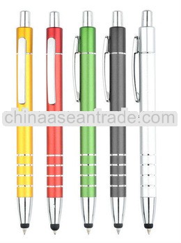 Multi-function sensitive capacitive touch pen and ball pen