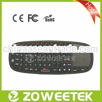 Multifunction Wireless Mini Keyboard and Mouse Pad