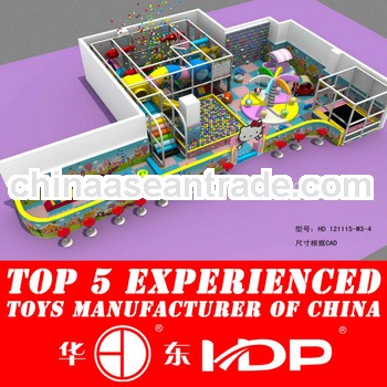 Multifunctional funny kids' indoor play structure