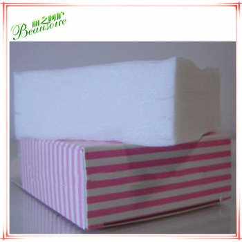 Nail cleansing cotton pads pocket tissue