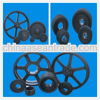 National standard cast iron elevator pulley