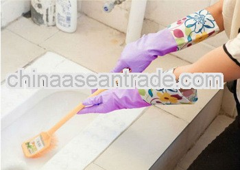 Natural Latex Gloves Natural Rubber Dipped Household Gloves
