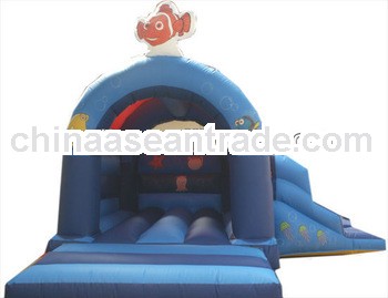 Nemo Castle Inflatable Bouncy Castle With Slide Combo