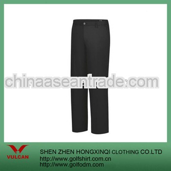 New 2012 Men's Flat-Front Performance Golf Pants Many Sizes Black Color