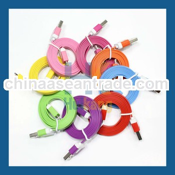 New Arrival Color USB Data Cable for iphone 5 usb Cable