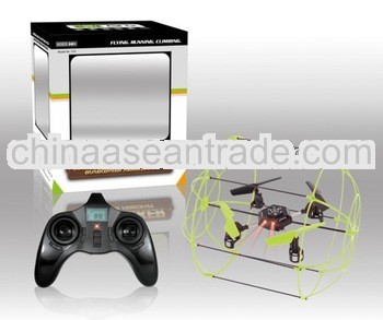 New Arriving 2.4G RC 6 Axis Skywalker Quadcopter RC UFO and Wall Climbing Function & Lights