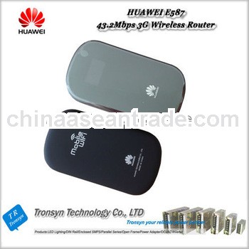 New HSPA+ 43.2Mbps HUAWEI E587,HUAWEI Wireless 4G Router and Mobile WiFi Router