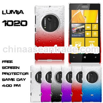 New Nokia Lumia 1020 Raindop hard Case Free Screen Protector
