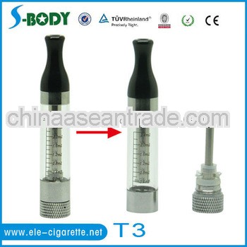 New Products t3 atomizer tank atomizer atomizers rebuildable with new coil accept paypal free sample