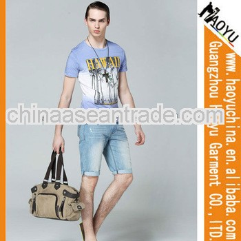 New Style Brand Fashion Men's Short Jeans cheap mens compression shorts (HYMS78)
