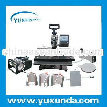 New arrival!! Yuxunda 8 in 1 combo heat press machine, 8 in 1 sublimation machine