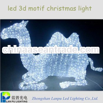 New christmas decorative led motif light 3d