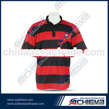 New custom sublimated fashion rugby team jerseys