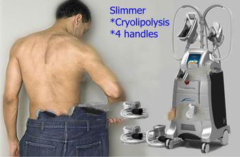 New design 4 handle fat freezing body slimming machine