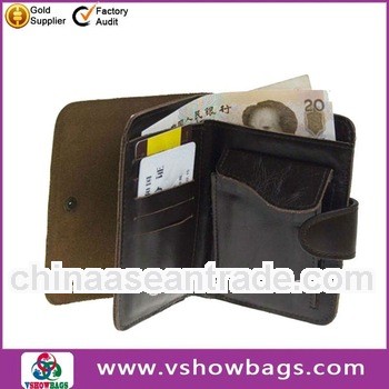 New design men genuine leather wallet