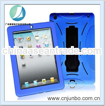 New for ipad 4 5th Heavy Duty defender Case with Kickstand
