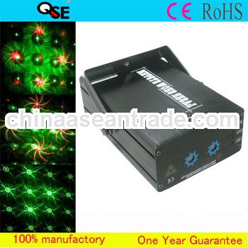 Newest!!! 8 Patterns Red & Blue Doube Hole Professional Stage Laser Lights Sale