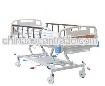 Newest design! Three function hydraulic hospital bed