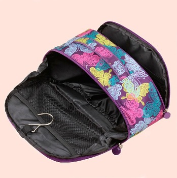 Newest women hanging travel toiletry cosmetic bag