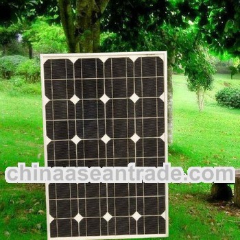 Ningbo 80W Monocrystalline Solar Electric Panels Solar