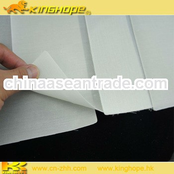 Nonwoven shoes inner linings muslin fabric coated hot melt adhesive