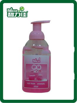 OEM Natural Strawberry Bubble Hand Washing Gel