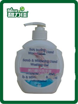 OEM Natural Whitening Scrub Hand Washing Gel 300ML