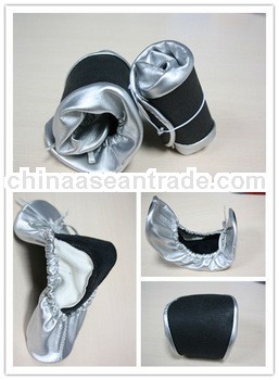 OEM after party shoes folding girls ballet shoes