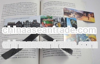 OEM customize magnetic bookmark for many kinds of styles