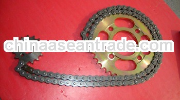 OEM moto chain and sprocket kits for india market/ moto part