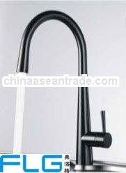 ORB oil rubbed bronze brass LED pull out faucet kitchen sink mixer basin tap