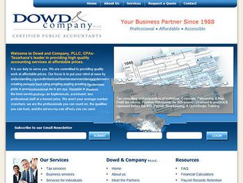 Official company website design,top company websites design