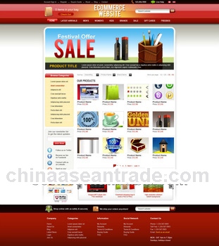 Online shop store website, online shopping website for sale