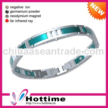 Original Classic Wholesale Stainless Steel Bracelet With Rubber