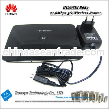 Original Unlock HSPA+ 28.8Mbps HUAWEI B683 3G Router With RJ45 Port and 3G Mobile WiFi Hotspot