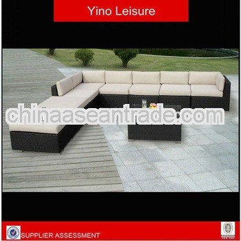 Outdoor Patio Wicker Furniture 9pcs Classic Couch Set RZ1844
