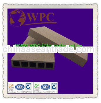 Outdoor hollow 30 mm thick, 140 mm wide all smooth band four hole environmental protection plastic w
